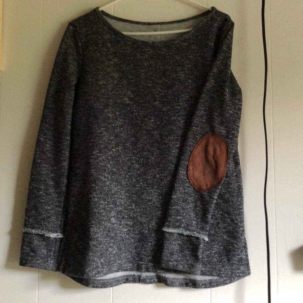 ELBOW PATCH SWEATER